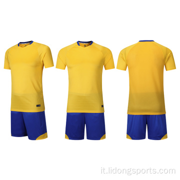 Camicia da calcio suBlimation personalizzata uniforme da calcio